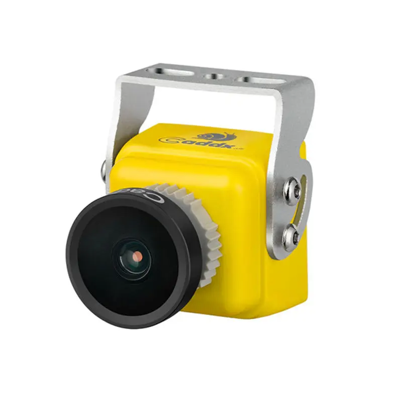 CADDX Turbo SDR1 1/2.8 2.0mm 1200TVL NTSC/PAL 16:9/4:3 Switchable Super WDR FPV Camera Mini Cam Green Yellow For RC Models
