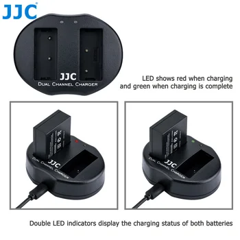 JJC USB Dual Battery Charger for Fujifilm X100V X100F XPro3 XPro2 XPro1 XT3 XT2 XT1 XT30 XT20 XT10 Replaces NP-W126 NP-W126S
JJC USB Dual Battery Charger for Fujifilm X100V X100F XPro3 XPro2 XPro1 XT3 XT2 XT1 XT30 XT20 XT10 Replaces NP-W126 NP-W126S