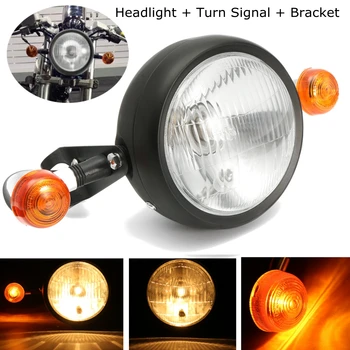 Motorcycle Retro Headlight Turn Signal Lamp Bulb Mount Cafe Racer Bobber Chopper Custom For Motor bikes/ Cafe racers, etc
Motorcycle Retro Headlight Turn Signal Lamp Bulb Mount Cafe Racer Bobber Chopper Custom For Motor bikes/ Cafe racers, etc