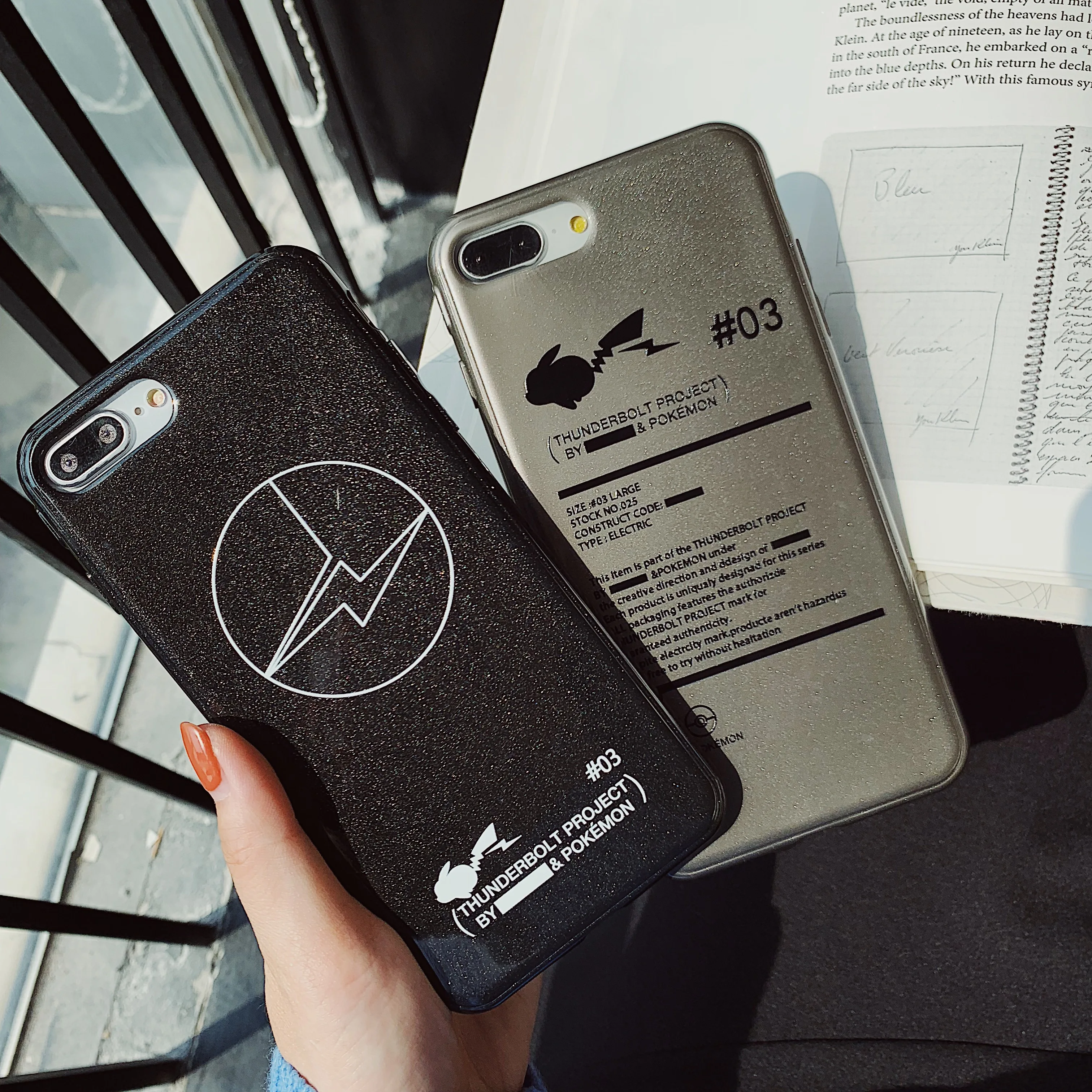 Luxury Hiroshi Fujiwara Lightnings Pokemons Phone Case Soft Cover For iPhone 6 6s 7 8 Plus X XS XR XSMax shimmering
Luxury Hiroshi Fujiwara Lightnings Pokemons Phone Case Soft Cover For iPhone 6 6s 7 8 Plus X XS XR XSMax shimmering