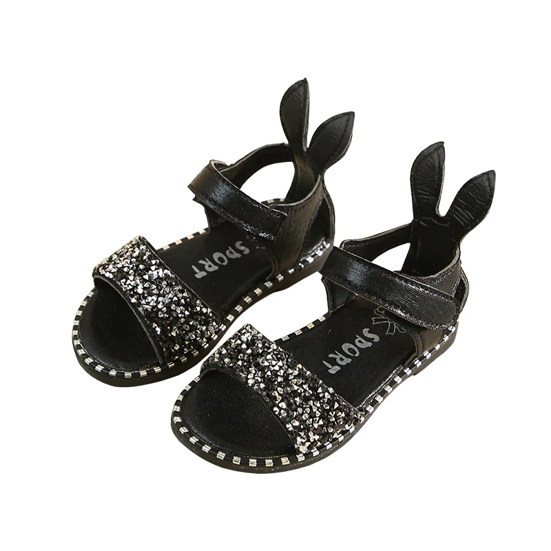 2019 Hot Sale Baby Girl Sandals Fashion Shiny Rhinestone Girls Shoes With Rabbit Ear Kids Flat Sandals kids beach shoes
2019 Hot Sale Baby Girl Sandals Fashion Shiny Rhinestone Girls Shoes With Rabbit Ear Kids Flat Sandals kids beach shoes