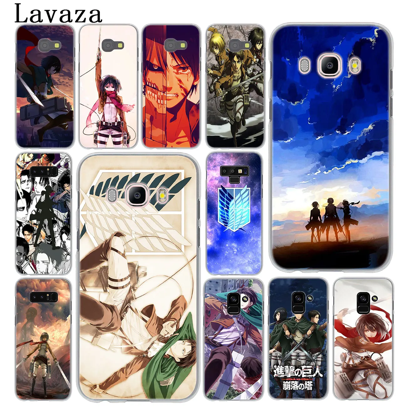 Lavaza ARMIN Levi Attack on Titan Phone Case for Samsung Galaxy Note 10 9 8 A9 A8 A7 A6 Plus 2018 A3 A5 2017 2016 2015 Cover
Lavaza ARMIN Levi Attack on Titan Phone Case for Samsung Galaxy Note 10 9 8 A9 A8 A7 A6 Plus 2018 A3 A5 2017 2016 2015 Cover