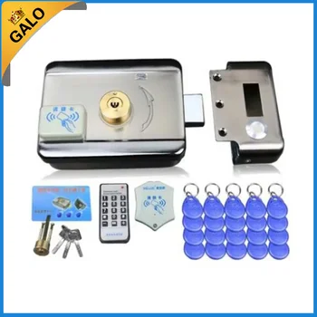 GALO 2 or 30 tags Door & gate lock castle Access Control Electronic integrated RFID Door Rim lock RFID reader for intercom
GALO 2 or 30 tags Door & gate lock castle Access Control Electronic integrated RFID Door Rim lock RFID reader for intercom