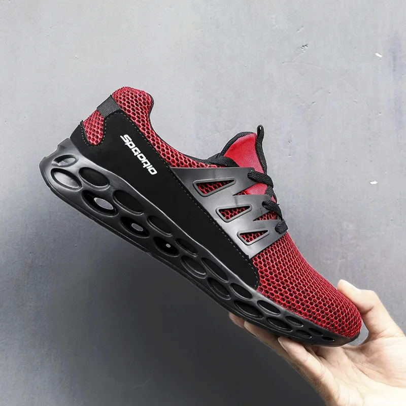 JINBEILEE New Sports Men's Shoes Running Shoes Knife Edge Mesh Breathable Men's Shoes Large Size Tide Shoes Cushioning
JINBEILEE New Sports Men's Shoes Running Shoes Knife Edge Mesh Breathable Men's Shoes Large Size Tide Shoes Cushioning