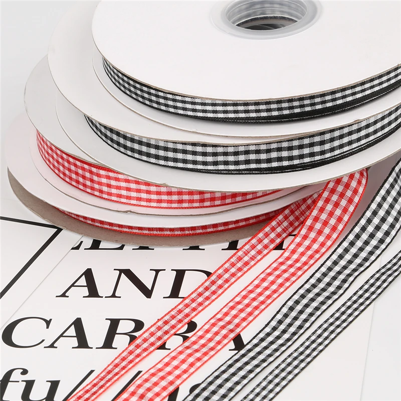 New Arrival 10 Yards DIY Polyester Lattice Fabric Cutting Tape Ribbons Bundled Packaging Gift Wrapping Garment Accessories
New Arrival 10 Yards DIY Polyester Lattice Fabric Cutting Tape Ribbons Bundled Packaging Gift Wrapping Garment Accessories