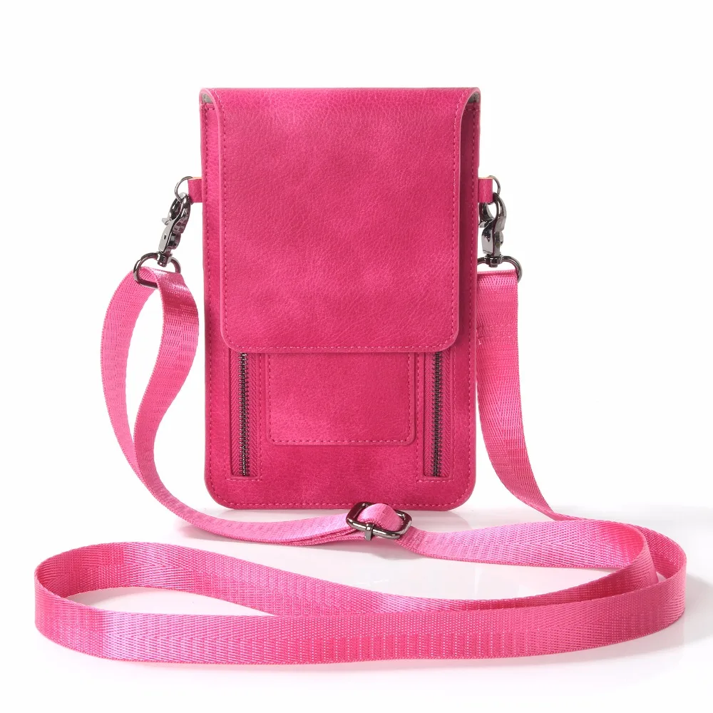 Universal PU Leather Cell Phone Bag Shoulder Pocket Wallet Pouch Case Neck Strap For Samsung/iPhone/Huawei/LG
Universal PU Leather Cell Phone Bag Shoulder Pocket Wallet Pouch Case Neck Strap For Samsung/iPhone/Huawei/LG