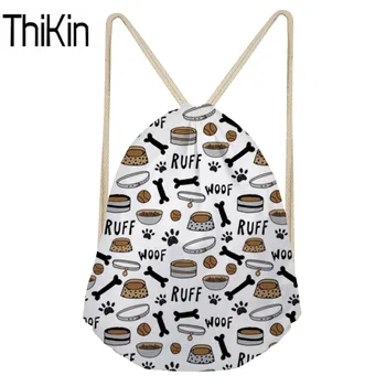 THIKIN Women Mini Drawstring Backpacks Dog Bone Paw Print Girls Shoulder Bagpack String Beach Bags for Children Custom Book Bags
THIKIN Women Mini Drawstring Backpacks Dog Bone Paw Print Girls Shoulder Bagpack String Beach Bags for Children Custom Book Bags