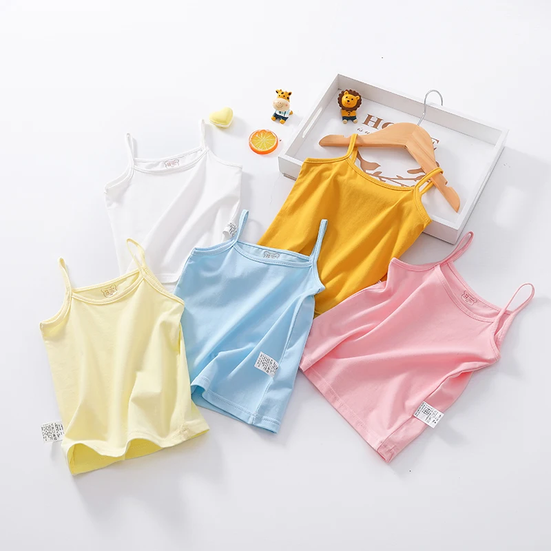2019 Summer Girls Tanks Children Vest Baby Girls Pretty Beach Clothing Summer Wear Tops Cotton Sleeveless Cool Fabric
2019 Summer Girls Tanks Children Vest Baby Girls Pretty Beach Clothing Summer Wear Tops Cotton Sleeveless Cool Fabric