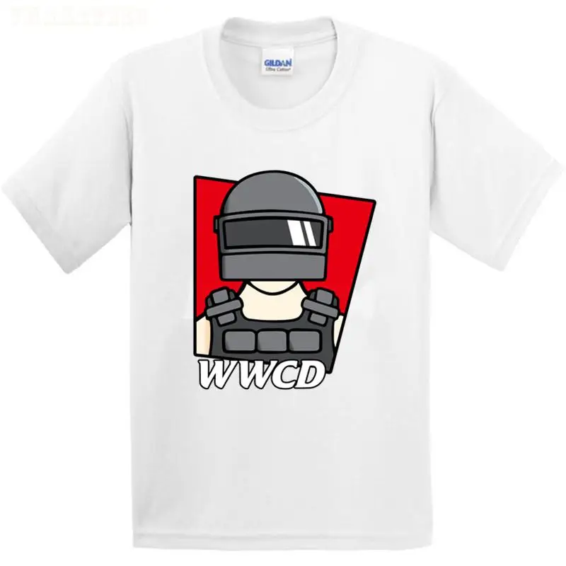 Boys/girls Funny Short Tops Children Player Unknown's Battlegrounds/PUBG Design 100% Cotton T Shirt Kids Cool T-shirt, GKT051
Boys/girls Funny Short Tops Children Player Unknown's Battlegrounds/PUBG Design 100% Cotton T Shirt Kids Cool T-shirt, GKT051