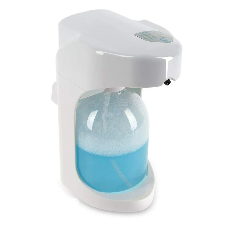 

500ml Automatic Soap Dispenser Touchless Sanitizer Dispenser Built-in Infrared Smart Sensor for Kitchen Bathroom Soap Dispense