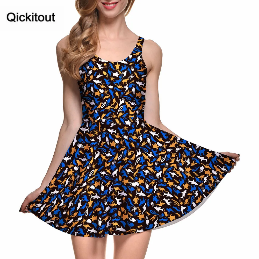 New Hot Sexy Women Casual Dress' ROAD KILL REVERSIBLE SKATER DRESS Pleated Drop Shipping S119-105
New Hot Sexy Women Casual Dress' ROAD KILL REVERSIBLE SKATER DRESS Pleated Drop Shipping S119-105