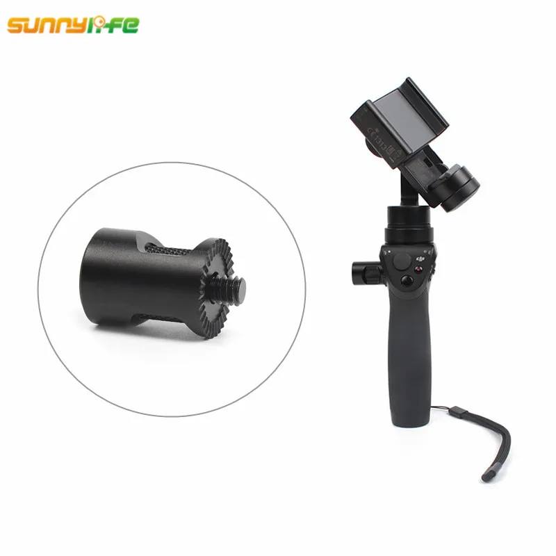 Sunnylife DJI OSMO Mobile Accessories OSMO Gimbal 1/4 Adapter Mount Connector Aluminum Alloy Bracket Clip Extending Converter
Sunnylife DJI OSMO Mobile Accessories OSMO Gimbal 1/4 Adapter Mount Connector Aluminum Alloy Bracket Clip Extending Converter