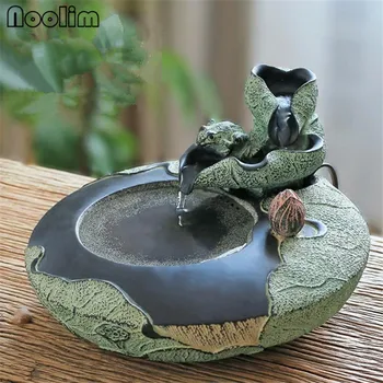 Resin Water Fountain Desktop Feng Shui Decoration Lucky Opening Gift Water Micro Landscape Office Humidifier Small Fish Tank
Resin Water Fountain Desktop Feng Shui Decoration Lucky Opening Gift Water Micro Landscape Office Humidifier Small Fish Tank