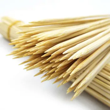 100PCS/set Of Barbecue Picks 30cm Thick Bamboo Wood Skewers Household Kitchen Durable Natural Fruit Vegetable Skewers Toothpicks
100PCS/set Of Barbecue Picks 30cm Thick Bamboo Wood Skewers Household Kitchen Durable Natural Fruit Vegetable Skewers Toothpicks