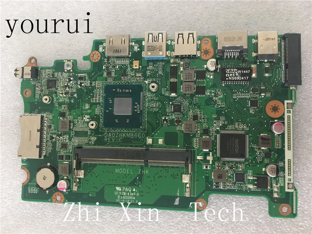 yourui For Acer Aspire ES1-111 E3-112 V3-112P Laptop Motherboard W/ N2830 CPU DA0ZHKMB6C0 Test work 100% original
yourui For Acer Aspire ES1-111 E3-112 V3-112P Laptop Motherboard W/ N2830 CPU DA0ZHKMB6C0 Test work 100% original