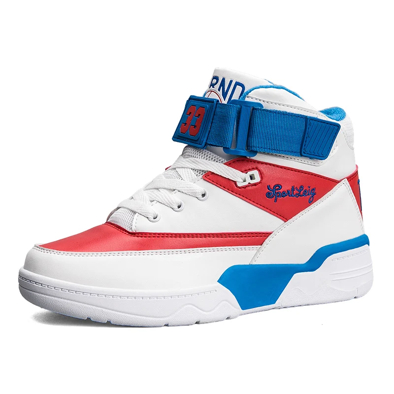 Man High-top Basketball Shoes Men's Cushioning Light Basketball Sneakers Anti-skid Breathable Outdoor Sports Trainers
Man High-top Basketball Shoes Men's Cushioning Light Basketball Sneakers Anti-skid Breathable Outdoor Sports Trainers