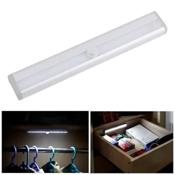 New TDL-7120 10 LED IR Infrared Motion Detector Wireless Sensor Lighting Closet Night Battery Lamp Cabinet Wardrobe Light
New TDL-7120 10 LED IR Infrared Motion Detector Wireless Sensor Lighting Closet Night Battery Lamp Cabinet Wardrobe Light