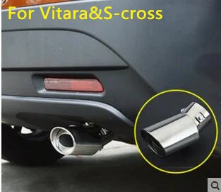 For Suzuki Vitara S-cross 2014-2018 car stainless steel Styling muffler,external end pipe decoration outlet,exhaust tail outlet
For Suzuki Vitara S-cross 2014-2018 car stainless steel Styling muffler,external end pipe decoration outlet,exhaust tail outlet