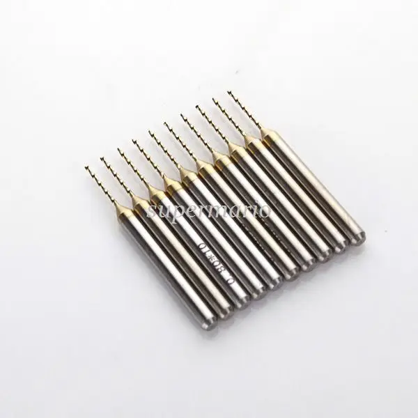 10pcs Titanium Nitride Coated Carbide PCB Dremel Jewelry CNC Drill Bits Router 0.8mm
10pcs Titanium Nitride Coated Carbide PCB Dremel Jewelry CNC Drill Bits Router 0.8mm