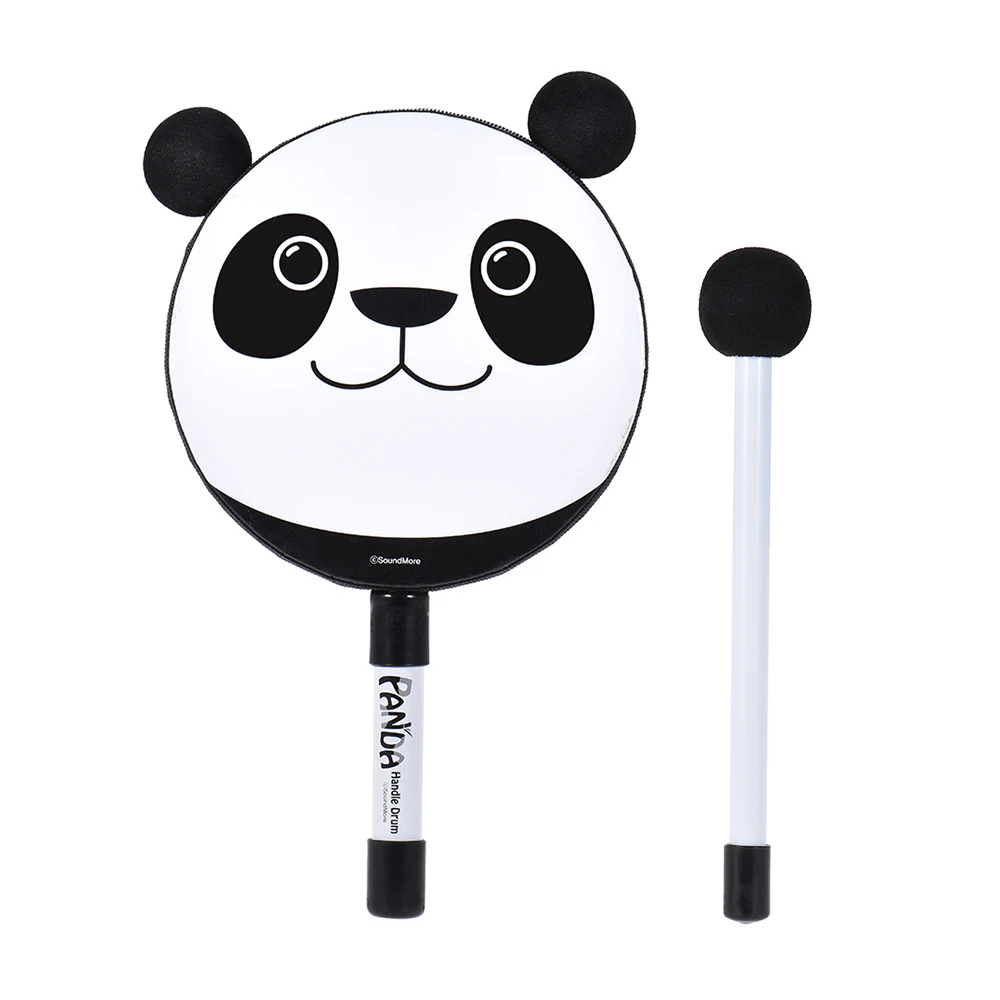 6in Panda Tambourine Hand hold Drum Educational Percussion Musical Instrument Toy Gift with Mallet for Baby Kids Children
6in Panda Tambourine Hand hold Drum Educational Percussion Musical Instrument Toy Gift with Mallet for Baby Kids Children
