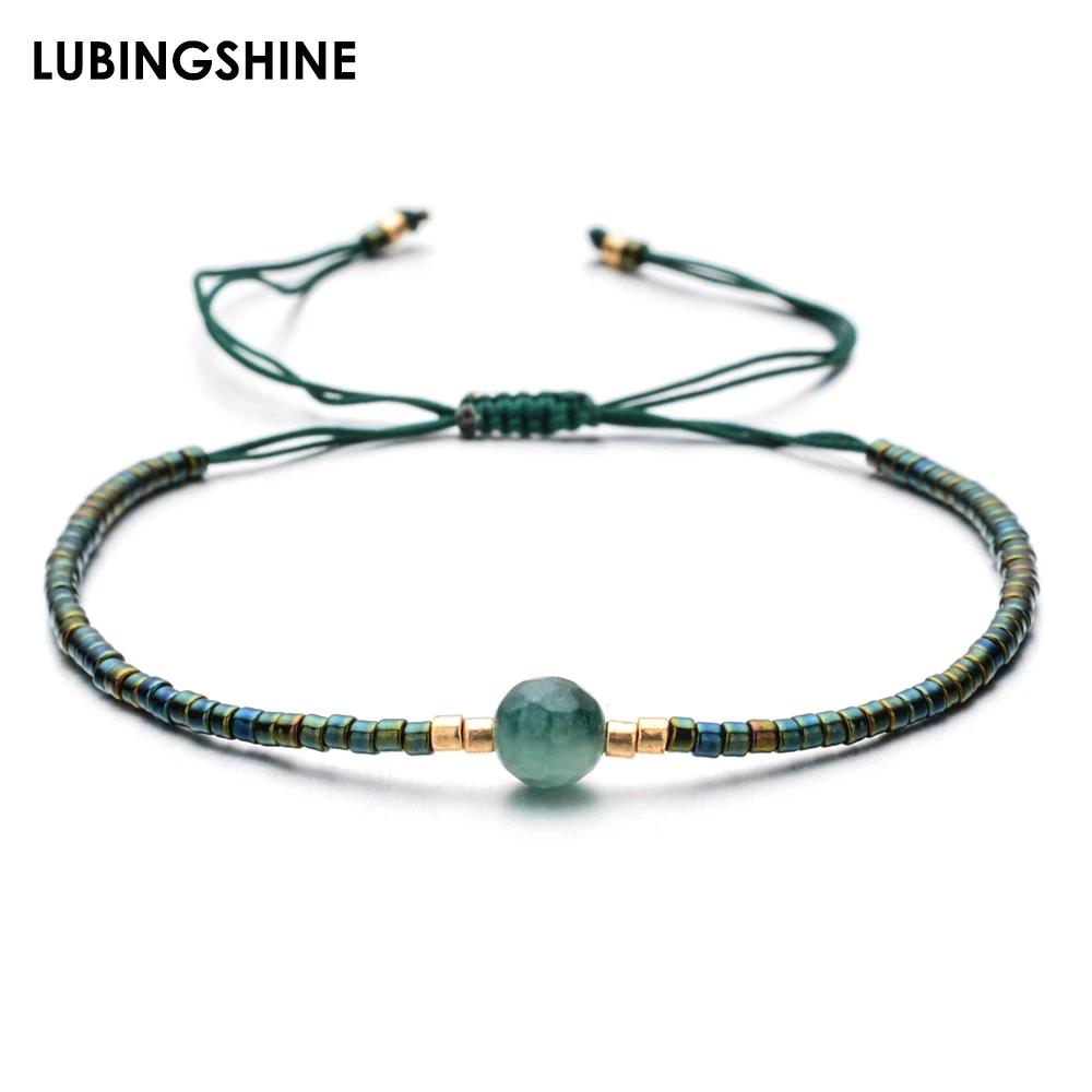 Bohemian Round Charms Handmade Braid Adjustable Rope Chain Bracelets Crystal Beads Bracelet for Women Girl Fashion Jewelry
Bohemian Round Charms Handmade Braid Adjustable Rope Chain Bracelets Crystal Beads Bracelet for Women Girl Fashion Jewelry