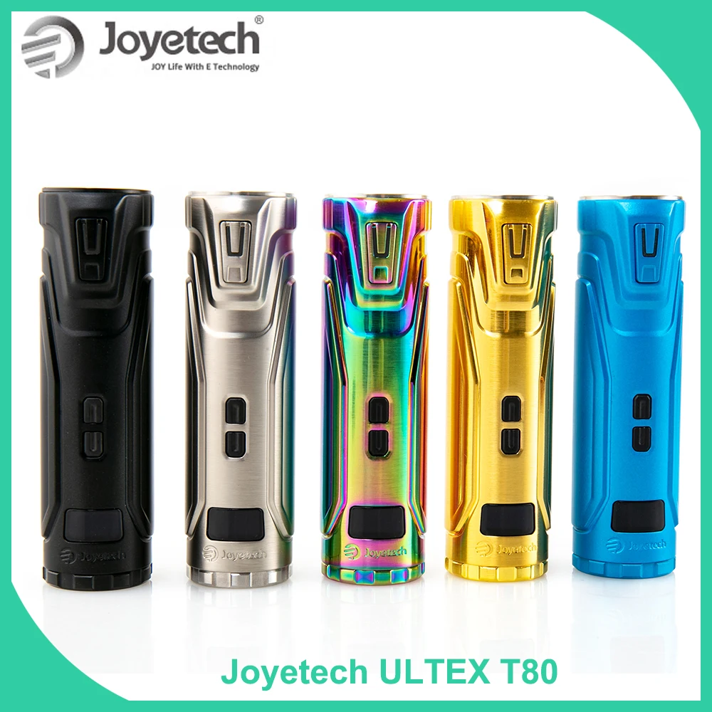 Original Joyetech ULTEX T80 Battery Output 80W Bod Box powered by 18650 battery not included Vape Pen Electronic Cigarette
Original Joyetech ULTEX T80 Battery Output 80W Bod Box powered by 18650 battery not included Vape Pen Electronic Cigarette