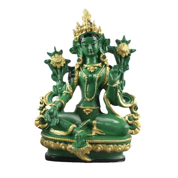 Aprox. 13.5CM Height Green Tara Small Resin Statues Tantric Statues Buddha Statue Buddhism Buddhist Figure Figurine
Aprox. 13.5CM Height Green Tara Small Resin Statues Tantric Statues Buddha Statue Buddhism Buddhist Figure Figurine