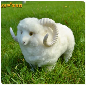 28x20x14cm simulation animal white sheep model toy ,polyethylene&furs Resin handicraft,decoration gift, d303 
28x20x14cm simulation animal white sheep model toy ,polyethylene&furs Resin handicraft,decoration gift, d303