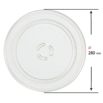 Microwave Plate Whirlpool LG 28 cm VT255WH 481246678407
Microwave Plate Whirlpool LG 28 cm VT255WH 481246678407