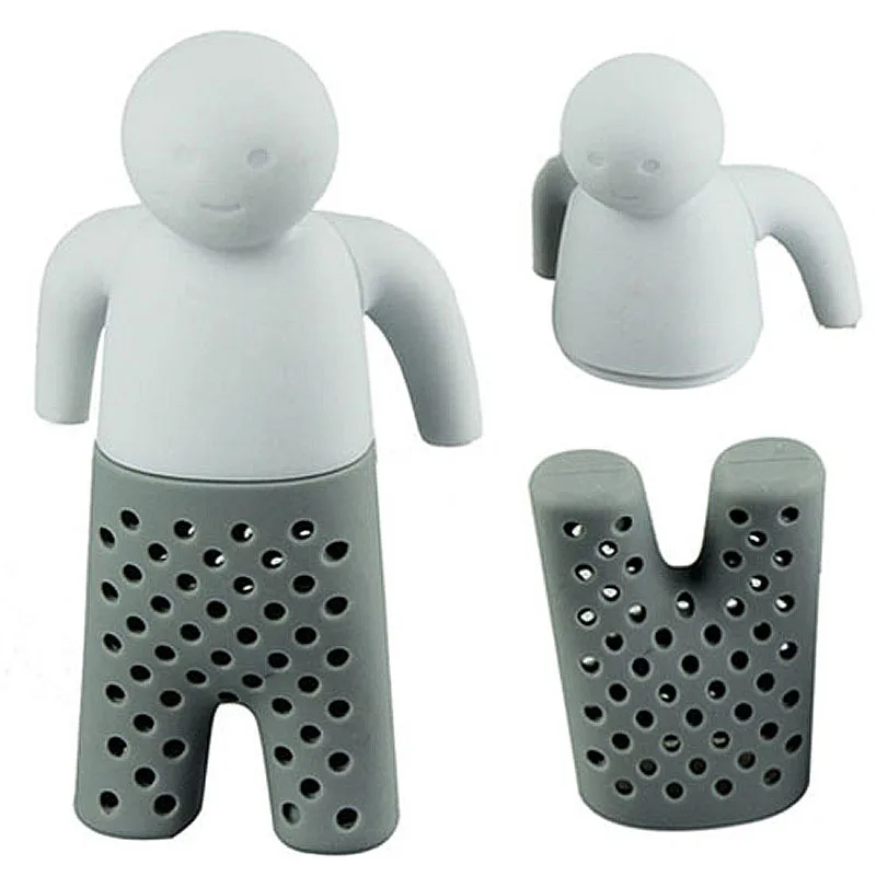 Food grade silicone Tea strainer mr. Tea Mr. mini figure silicone Tea pot Tea bag Tea
Food grade silicone Tea strainer mr. Tea Mr. mini figure silicone Tea pot Tea bag Tea