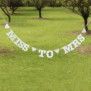 Miss To Mrs Banner For Bridal Shower Bachelorette Party Wedding Decors White With Ribbon Rope
Miss To Mrs Banner For Bridal Shower Bachelorette Party Wedding Decors White With Ribbon Rope