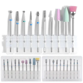 10pcs/Box Diamond Rotate Burr Nail Drill Bits Set Silicone Polishing Accessory Manicure Electric Machine Cutters Nail Art Tools
10pcs/Box Diamond Rotate Burr Nail Drill Bits Set Silicone Polishing Accessory Manicure Electric Machine Cutters Nail Art Tools