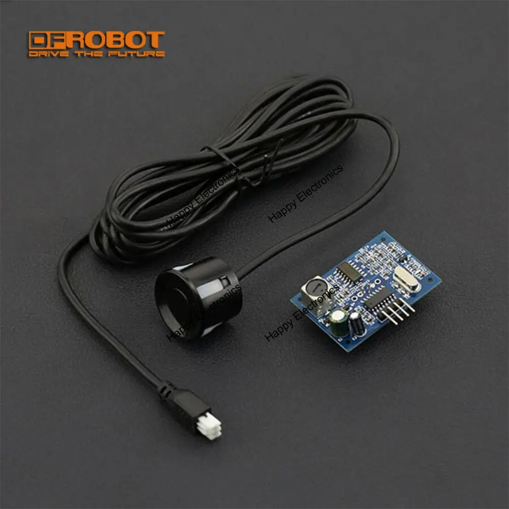 DFRobot Weatherproof Ultrasonic Distance Sensor 5V with Separate Probe for outdoor Ranging car reversing security alarms etc
DFRobot Weatherproof Ultrasonic Distance Sensor 5V with Separate Probe for outdoor Ranging car reversing security alarms etc