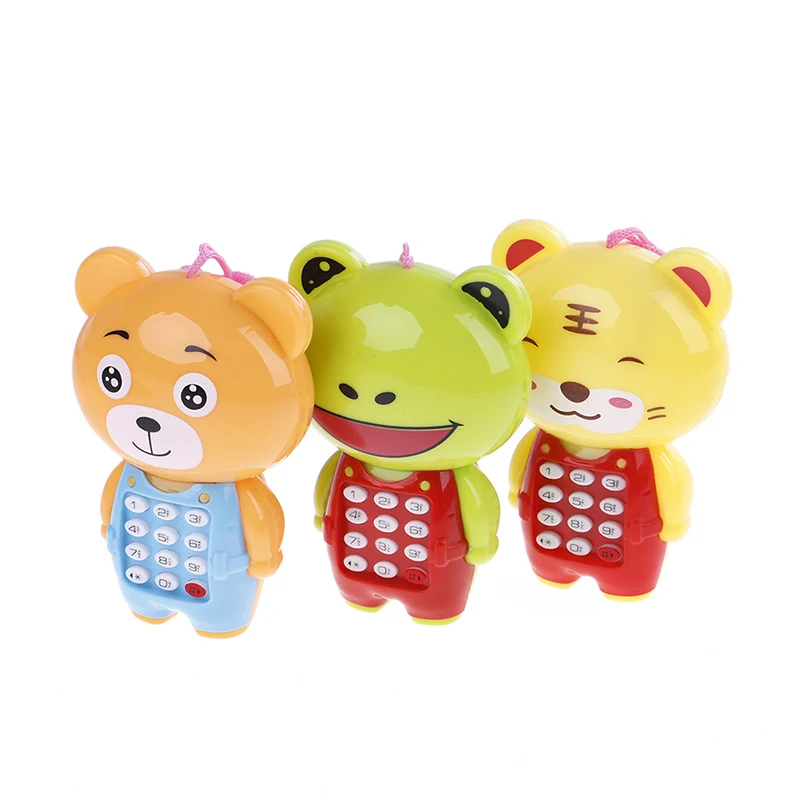 

New Phone Children Animals Sounding Vocal Musical Mobile Phone Electronic Toy For Baby Kids Educational Learning Baby Toys