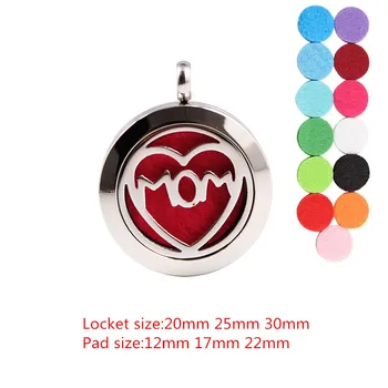 10Pcs 316L stainless steel screw silver aromatherapy necklace essential oil diffuser locket necklace (send chain pad as gift) 
10Pcs 316L stainless steel screw silver aromatherapy necklace essential oil diffuser locket necklace (send chain pad as gift)