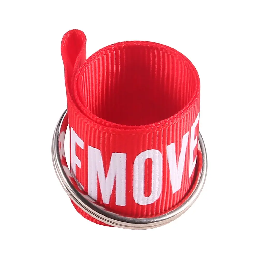 Remove Before Flight Streamer Key Chain Chaveiro Red Keychain Remove Before Start Engine Motorcycle Streamer Key Ring Jewelry (5)