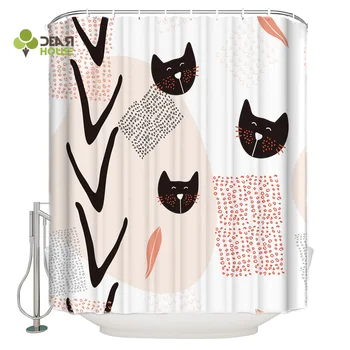 DEARHOUSE Shower Curtain Mordern Kawaii Cat Kitty Nature Shower Curtain Bathroom Curtain Home Decoration 
DEARHOUSE Shower Curtain Mordern Kawaii Cat Kitty Nature Shower Curtain Bathroom Curtain Home Decoration