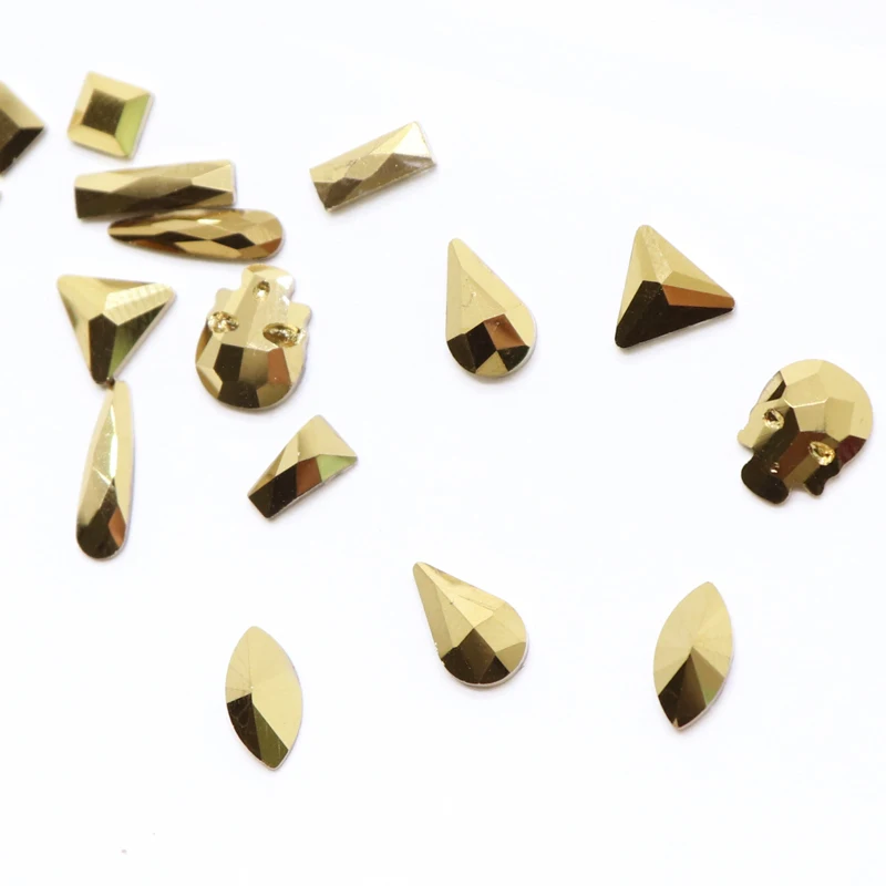 72pcs Aurum Crystals Nail Diamond Stone Strass Gold Retro Design Glass Rhinestones For 3D Nails Art Decorations Supplies Jewelry
72pcs Aurum Crystals Nail Diamond Stone Strass Gold Retro Design Glass Rhinestones For 3D Nails Art Decorations Supplies Jewelry
