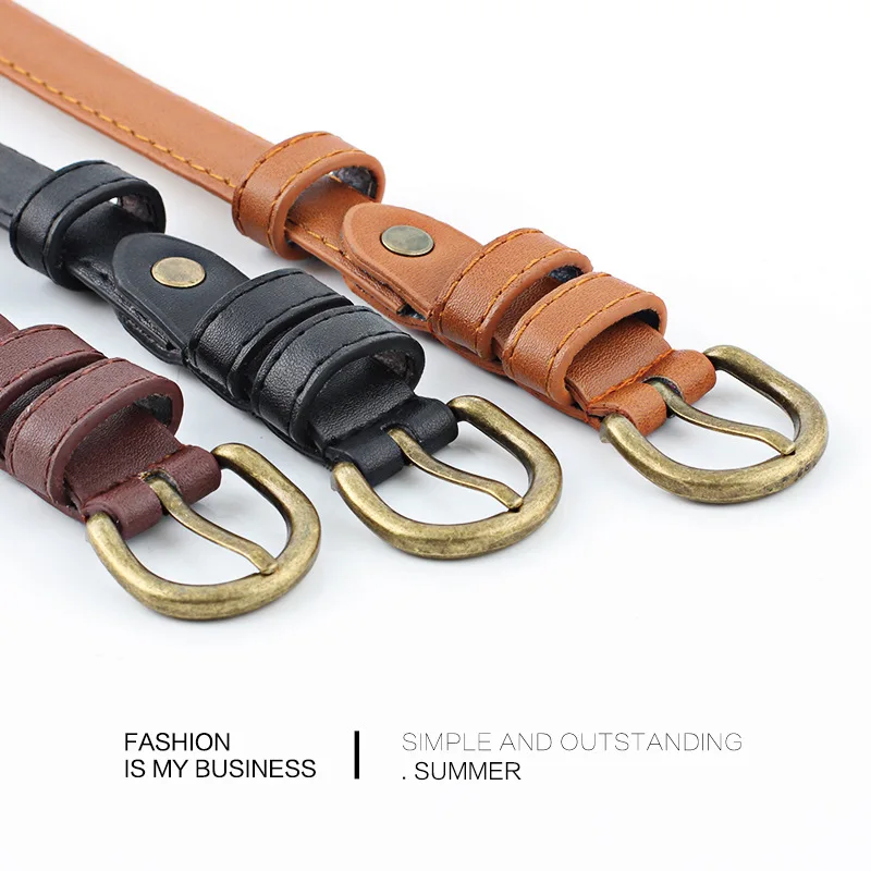 Men Fashion Vintage ladies belt Pin buckle pants thin belt Dress decoration PU leather belt korean punk harajuku women belt
Men Fashion Vintage ladies belt Pin buckle pants thin belt Dress decoration PU leather belt korean punk harajuku women belt