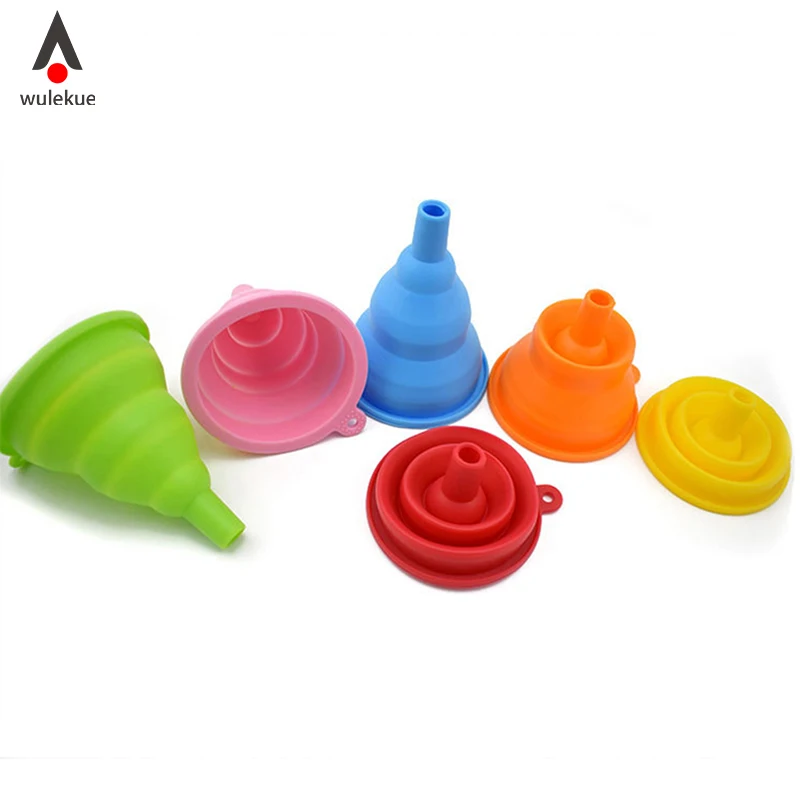 Wulekue Silicone Funnel Novelty home Practical safe Collapsible Style Mini Foldable Folding Portable Kitchen Accessories
Wulekue Silicone Funnel Novelty home Practical safe Collapsible Style Mini Foldable Folding Portable Kitchen Accessories