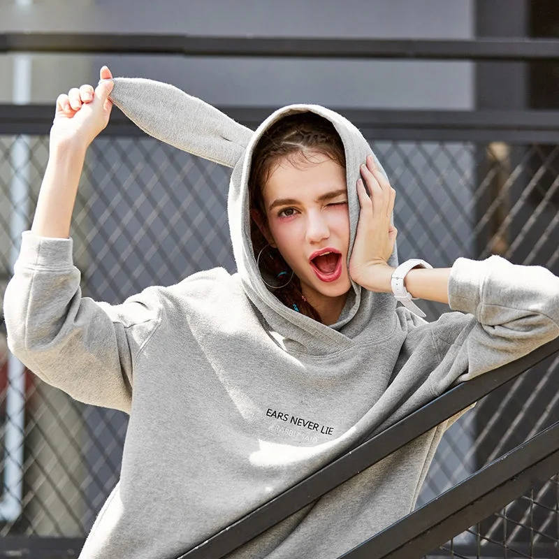 Autumn Winter Warm Women Hoodie Coat Jacket Rabbit Ears Sweatshirt Hooded Long Outerwear Pullover Sudaderas Mujer
Autumn Winter Warm Women Hoodie Coat Jacket Rabbit Ears Sweatshirt Hooded Long Outerwear Pullover Sudaderas Mujer