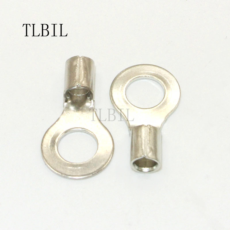 1000Pcs/pack RNB5.5-6 AWG12-10 1/4" terminal Non-Insulated Ring type Terminals Assortment Kit Cable Wire Connector Crimp Spade
1000Pcs/pack RNB5.5-6 AWG12-10 1/4" terminal Non-Insulated Ring type Terminals Assortment Kit Cable Wire Connector Crimp Spade