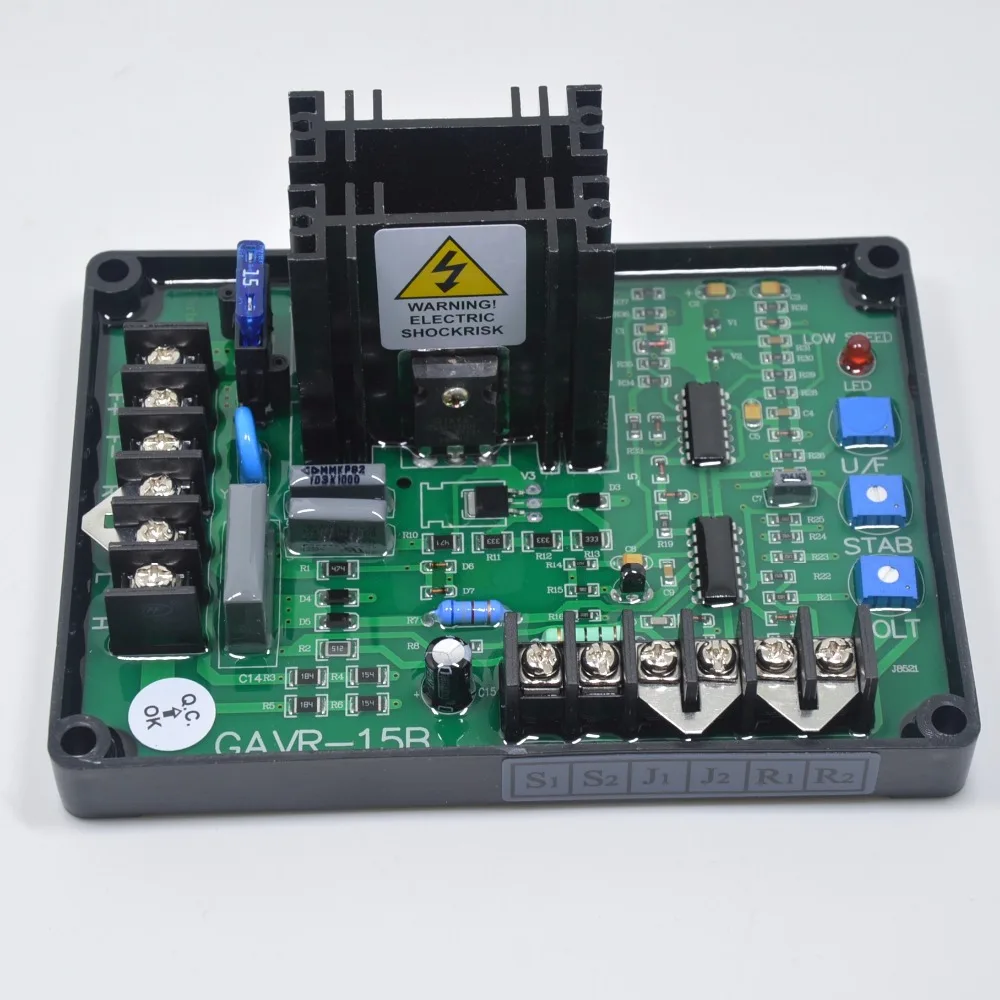 Generator GAVR-15A Universal Brushless Generator Avr 15A Voltage Stabilizer Automatic Voltage Regulator Module
Generator GAVR-15A Universal Brushless Generator Avr 15A Voltage Stabilizer Automatic Voltage Regulator Module