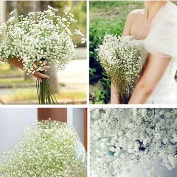 2016 New 10pcs/Lot Beautiful Gypsophila Artificial Fake Silk Flowers Baby Breath Plant Home Wedding Decorations
2016 New 10pcs/Lot Beautiful Gypsophila Artificial Fake Silk Flowers Baby Breath Plant Home Wedding Decorations