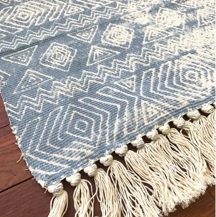 Nordic Fringed Mat Fashionable Rugs 11 Nordic Fringed Mat Fashionable Rugs Best Children's Lighting & Home Decor Online Store