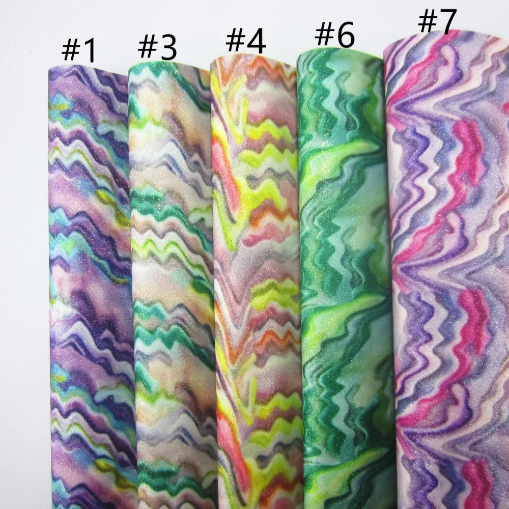 A4 sheet 8"X11.8" Wave Line Glitter Fabric Faux PU leather For earring bags craft Sewing bow DIY 1piecec F0513
A4 sheet 8"X11.8" Wave Line Glitter Fabric Faux PU leather For earring bags craft Sewing bow DIY 1piecec F0513