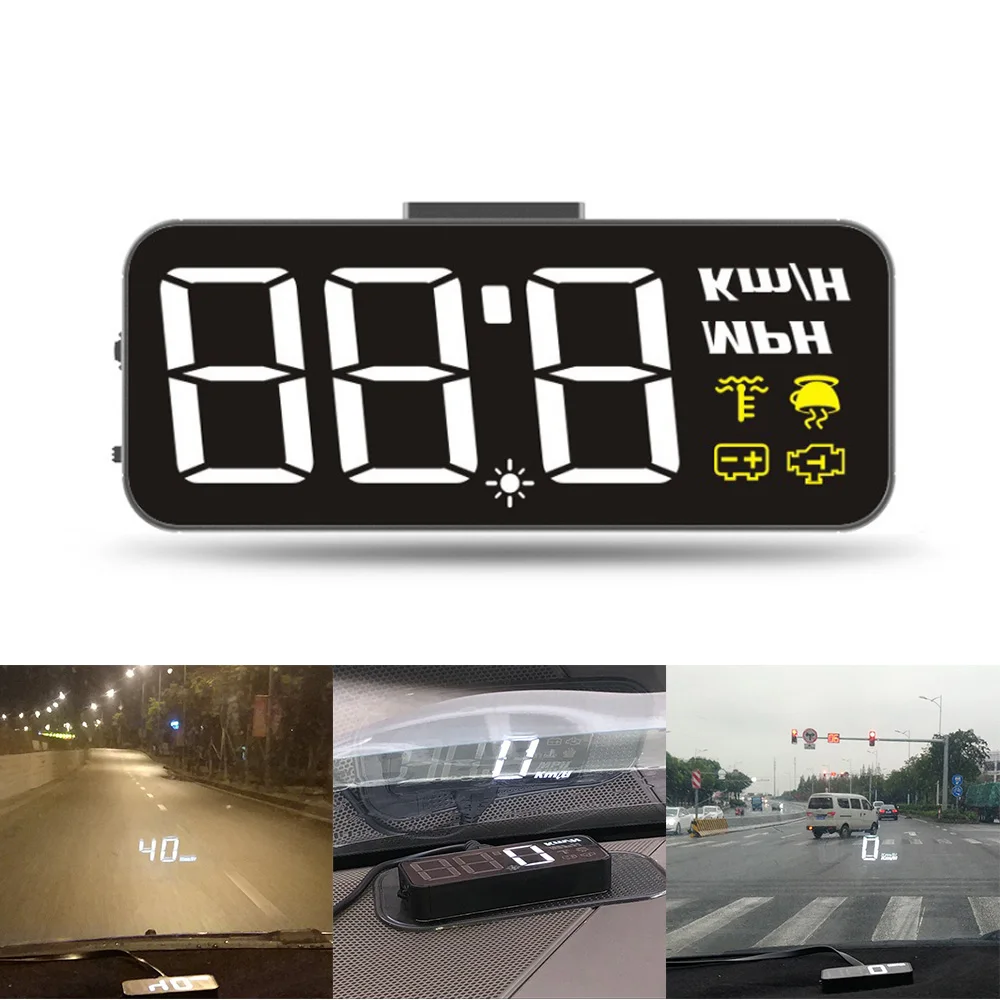5.5Inch Car HUD OBD2 Port Head Up Display Screen Auto OBDII Alarm System KM/h MPH Overspeed Warning Windshield Projector
5.5Inch Car HUD OBD2 Port Head Up Display Screen Auto OBDII Alarm System KM/h MPH Overspeed Warning Windshield Projector
