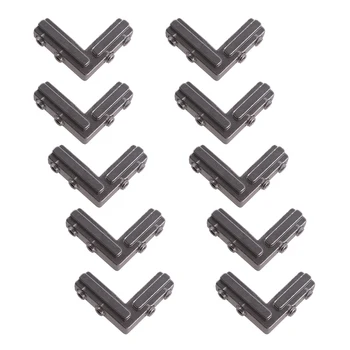 L Shape Corner Slot Connector Joint Bracket with Screws Used ffor Slot 6mm 3030 Series Aluminum Profiles Pack of 10
L Shape Corner Slot Connector Joint Bracket with Screws Used ffor Slot 6mm 3030 Series Aluminum Profiles Pack of 10
