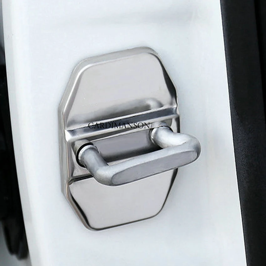 Stainless Steel Car Door Lock Protective Cover Case Trim for Mercedes Benz GLK GLA CLA C E M A Class W213 W176 W205 Car Styling
Stainless Steel Car Door Lock Protective Cover Case Trim for Mercedes Benz GLK GLA CLA C E M A Class W213 W176 W205 Car Styling