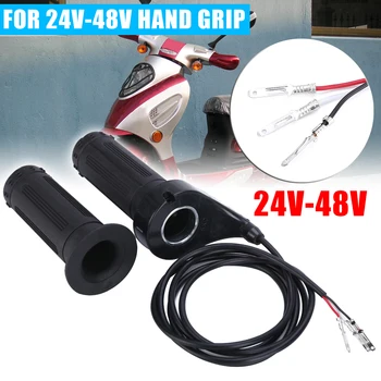 1 Pair 24V-48V 3 Wire Twist Hang Shape Throttle Grip For Electirc Scooter Bike 7/8" Handlebar
1 Pair 24V-48V 3 Wire Twist Hang Shape Throttle Grip For Electirc Scooter Bike 7/8" Handlebar